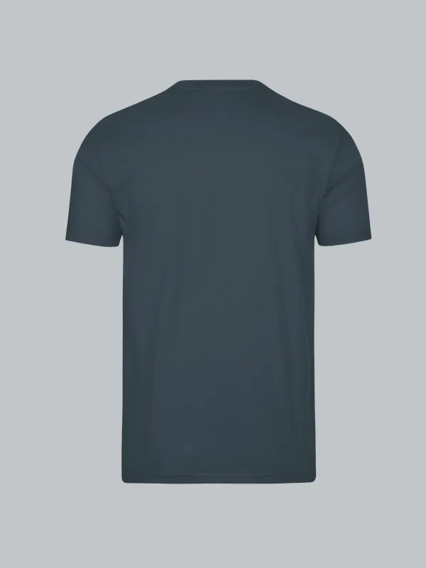 T-Shirt aus 100% Baumwolle Anthrazit